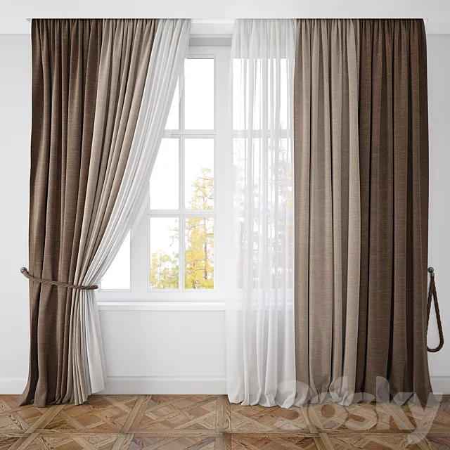 Curtain 55 3DModel Curtain 55 3DModel