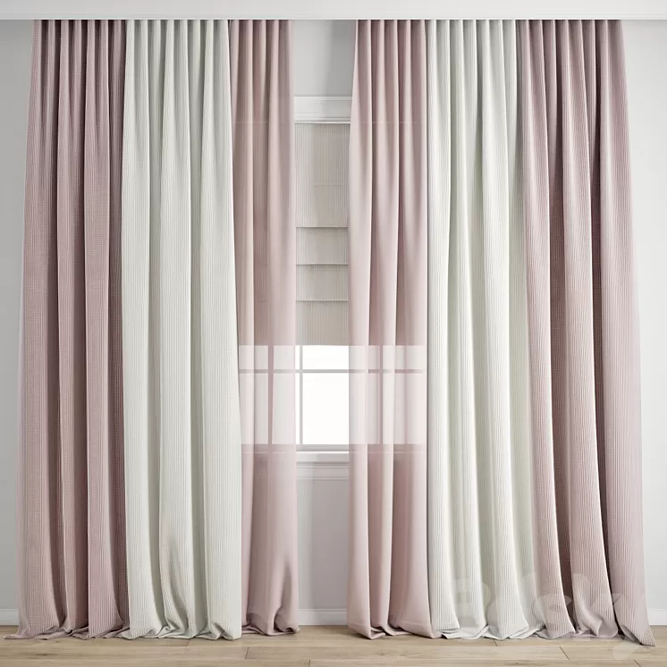 Curtain 550 3D Model Curtain 550 3D Model