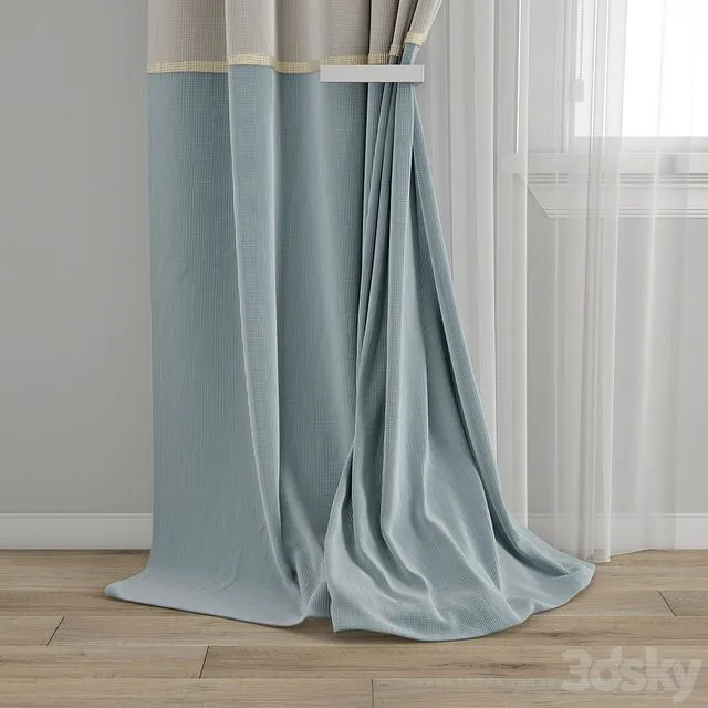 Curtain 558 3D Model Curtain 558 3D Model