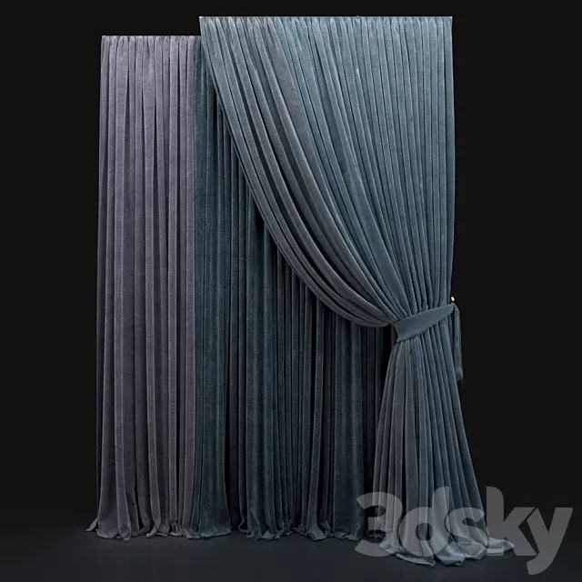 Curtain 571 3D Model
