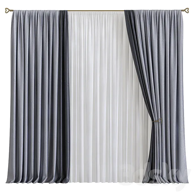 Curtain 581 3D Model Curtain 581 3D Model