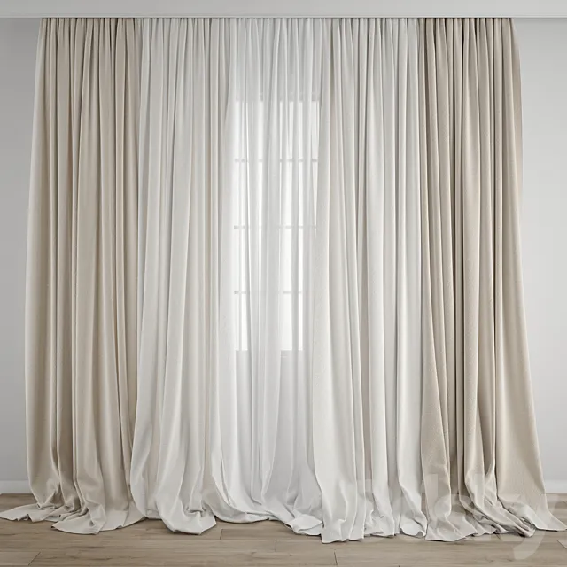Curtain 585 3D Model