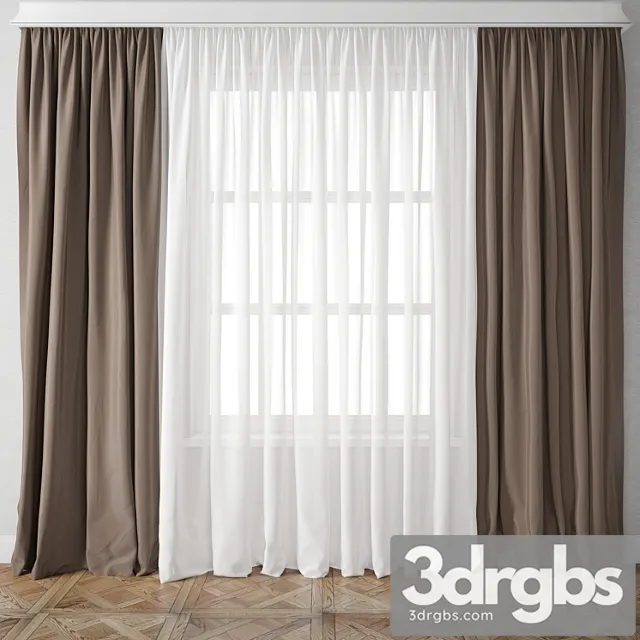 Curtain 59 3D Model Download