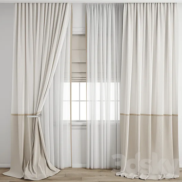 Curtain 591 3D Model