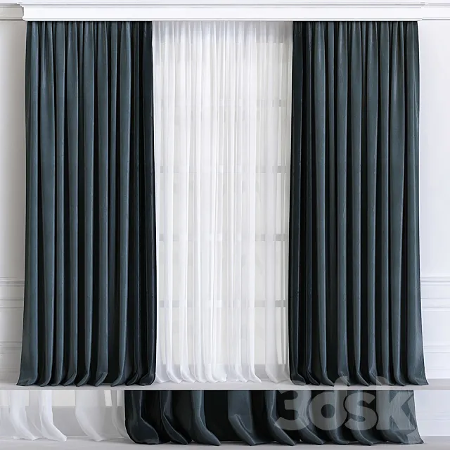 Curtain 594 3DModel Curtain 594 3DModel