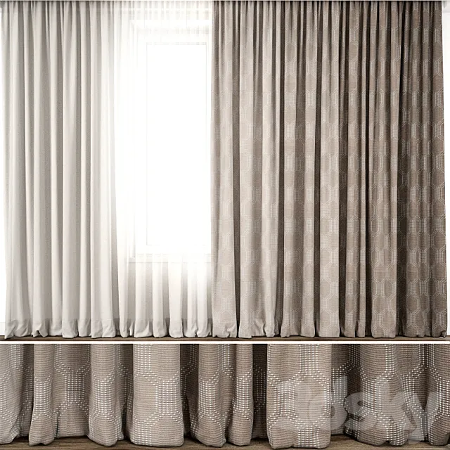 Curtain 60 3DModel Curtain 60 3DModel
