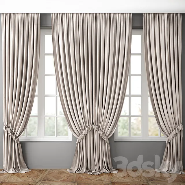 Curtain 61 3D Model