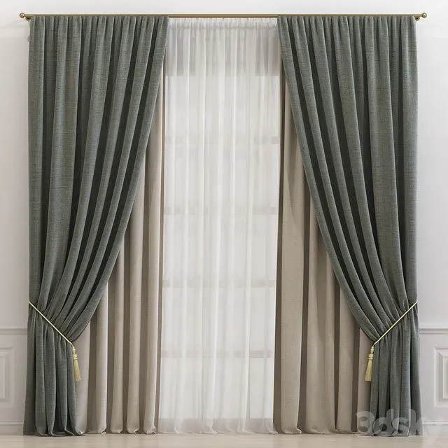 Curtain 620 3D Model Curtain 620 3D Model