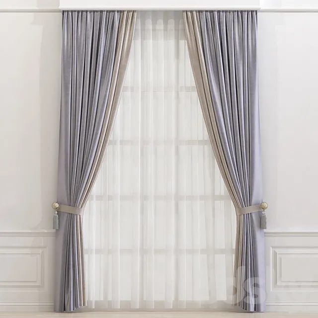 Curtain 626 3D Model Curtain 626 3D Model
