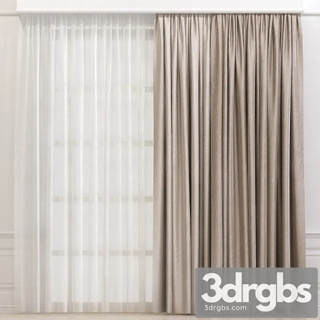 Curtain 630 3D Model Download