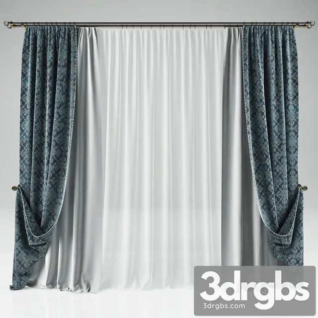 Curtain 639 3D Model Download