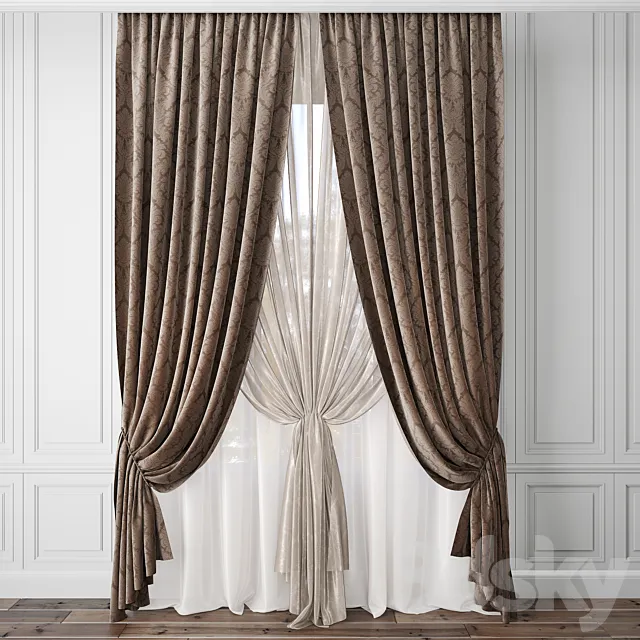 Curtain 66 3D Model Curtain 66 3D Model