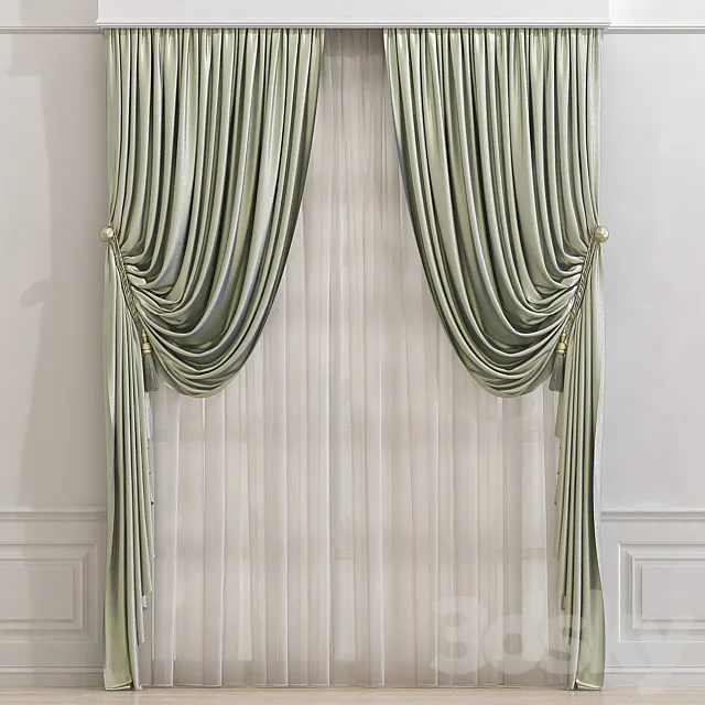 Curtain 661 3D Model Curtain 661 3D Model