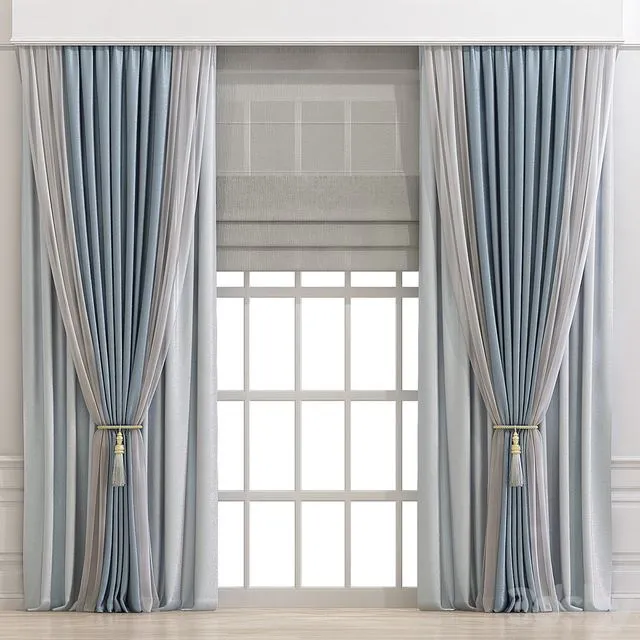 Curtain 668 3D Model Curtain 668 3D Model