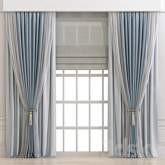 Curtain 668 3D Model Curtain 668 3D Model