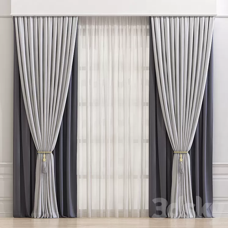 Curtain 669 3D Model Curtain 669 3D Model