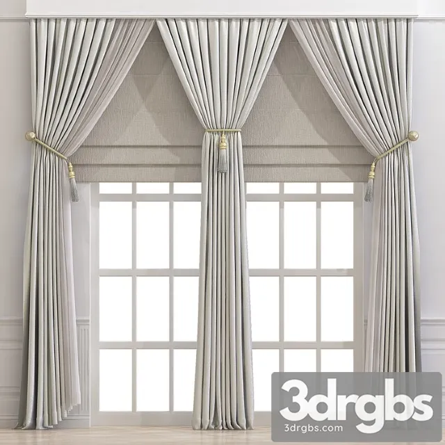 Curtain 675 3D Model Download