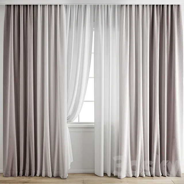 Curtain 681 3D Model