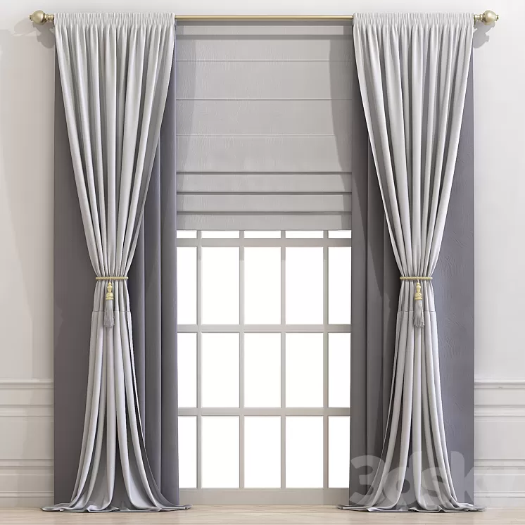 Curtain 688 3D Model Curtain 688 3D Model