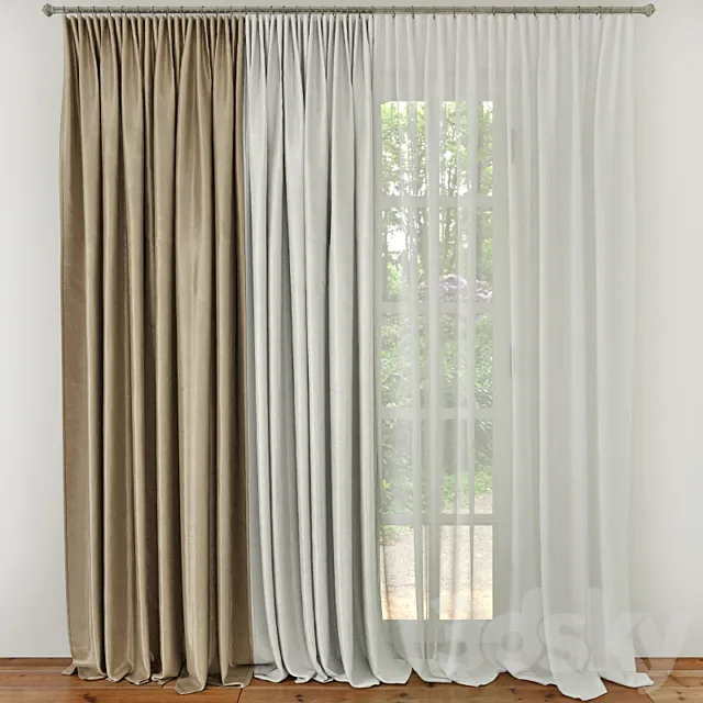 Curtain 7 3DModel