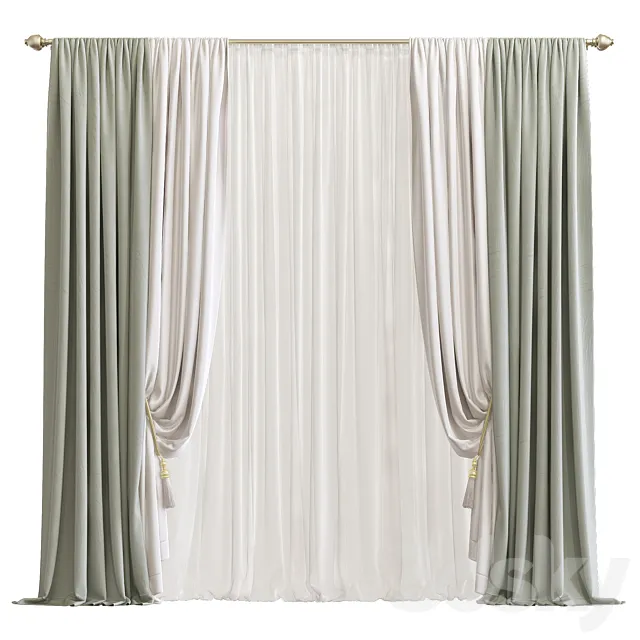 Curtain 704 3DModel Curtain 704 3DModel