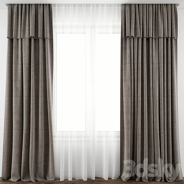 Curtain 73 3D Model Curtain 73 3D Model