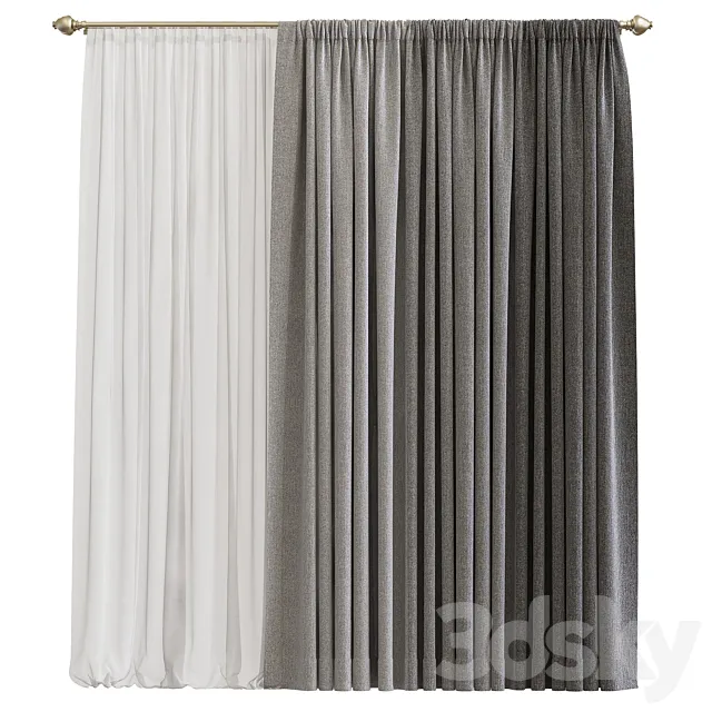 Curtain 738 3DModel Curtain 738 3DModel