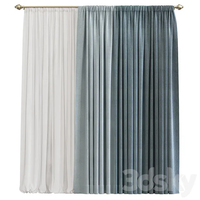 Curtain 739 3DModel Curtain 739 3DModel