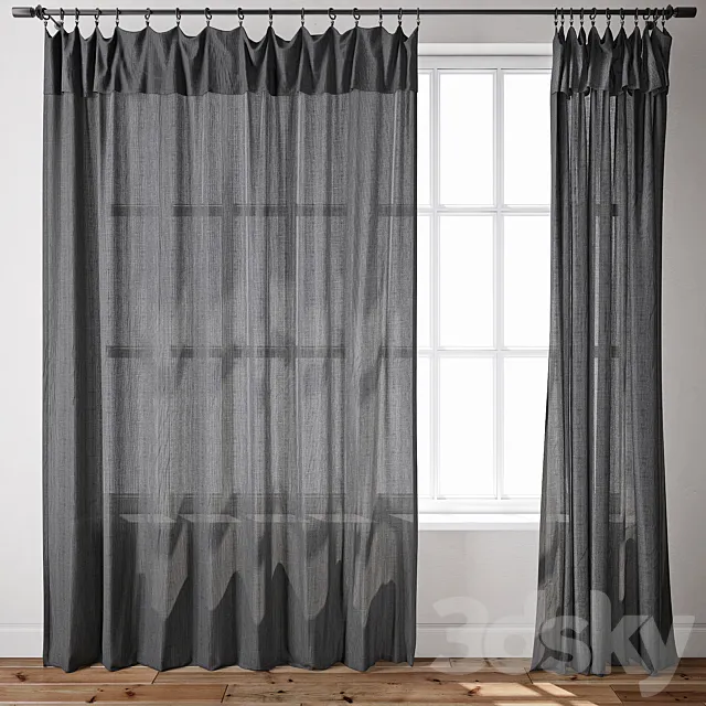 Curtain 74 3D Model Curtain 74 3D Model