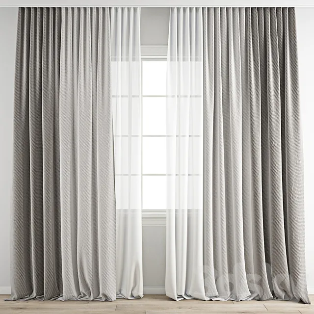 Curtain 758 3D Model