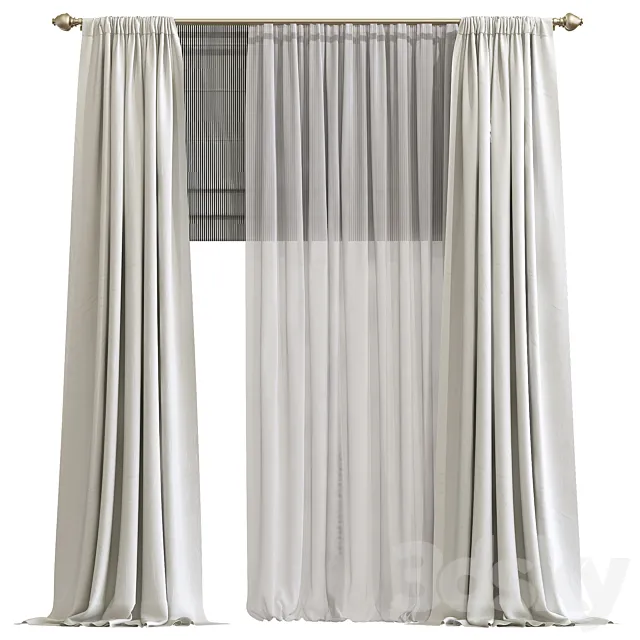 Curtain 763 3DModel
