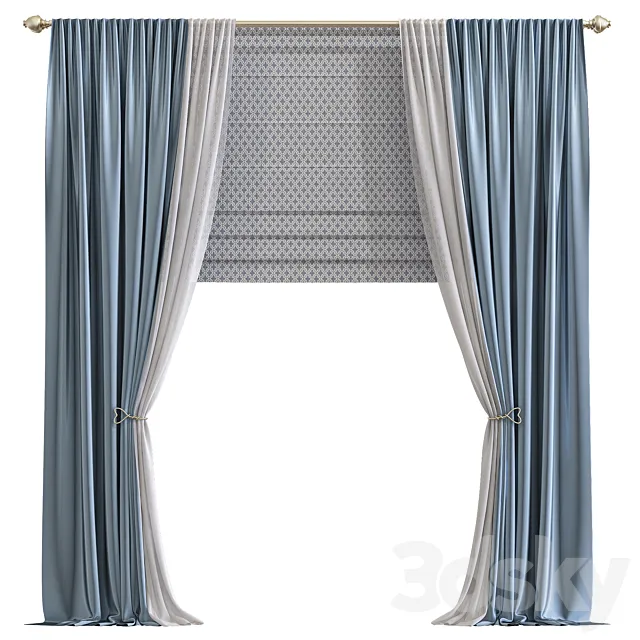 Curtain 769 3D Model Curtain 769 3D Model