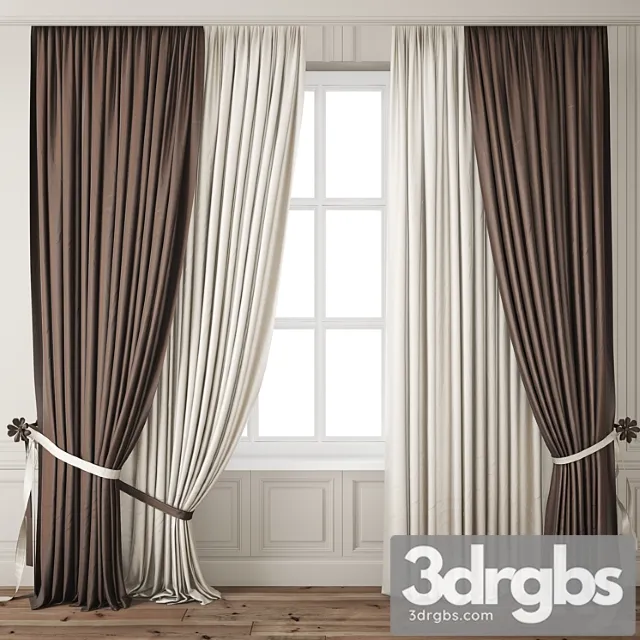 Curtain 77 3D Model Download