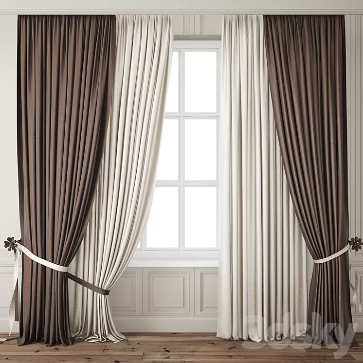 Curtain 77 3D Model