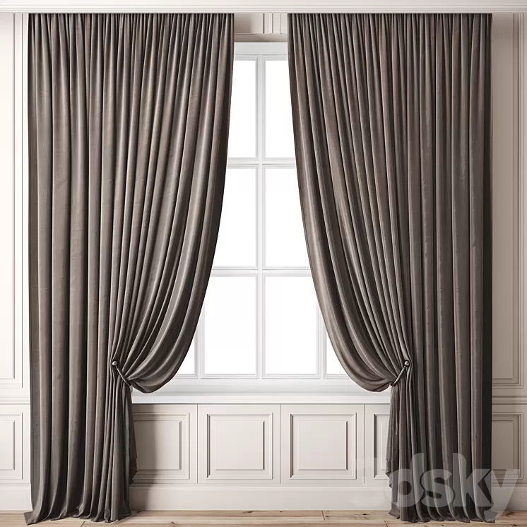 Curtain 78 3D Model