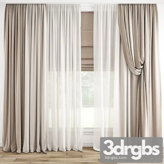 Curtain 780 3D Model Download
