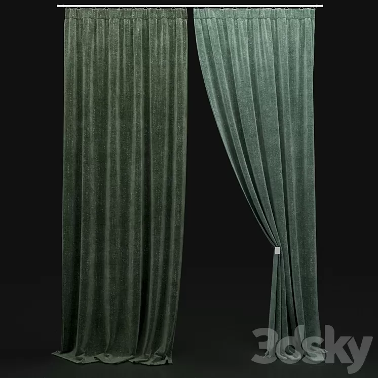 Curtain 79 3D Model Curtain 79 3D Model