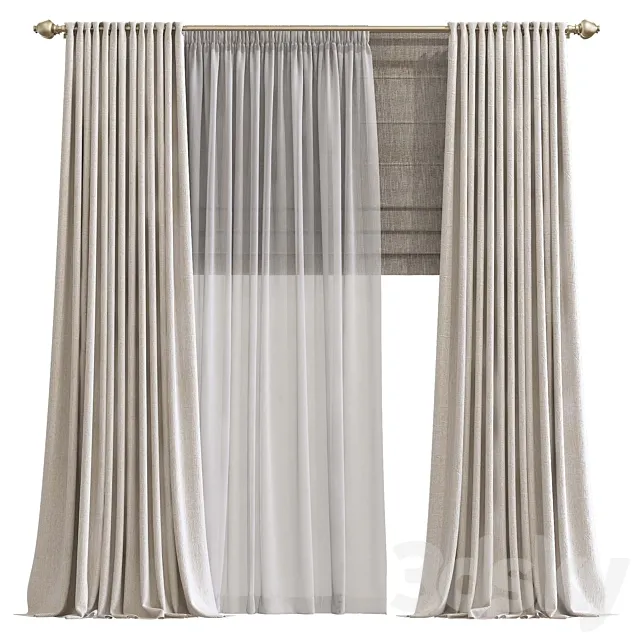 Curtain 795 3DModel Curtain 795 3DModel