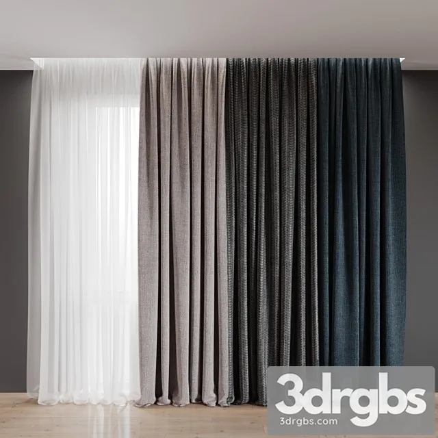 Curtain 8 3D Model Download