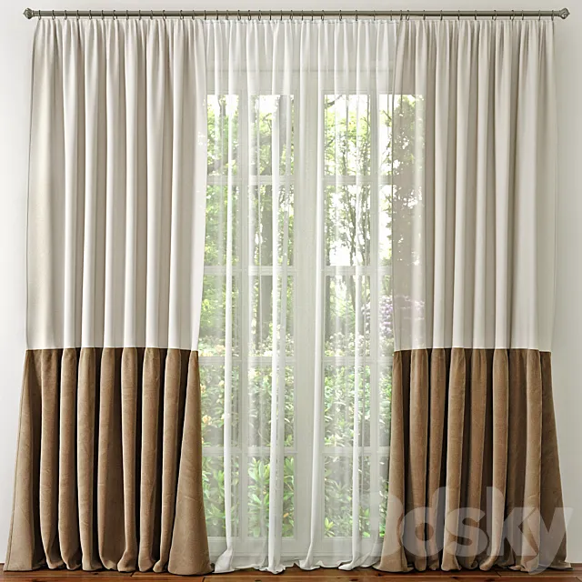 Curtain 8 3DModel
