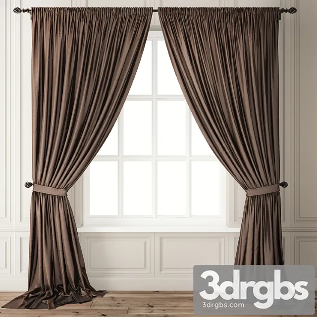 Curtain 80 3D Model Download
