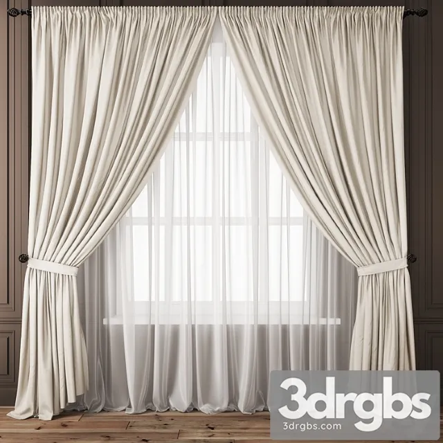 Curtain 81 3D Model Download