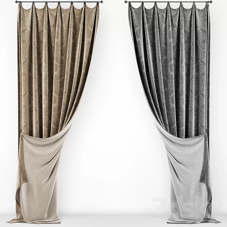 Curtain 82 3D Model Curtain 82 3D Model