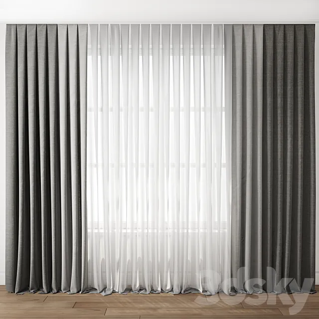 Curtain 84 3D Model Curtain 84 3D Model