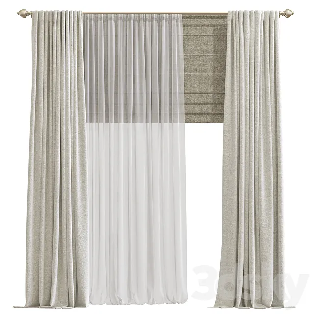 Curtain 841 3DModel Curtain 841 3DModel