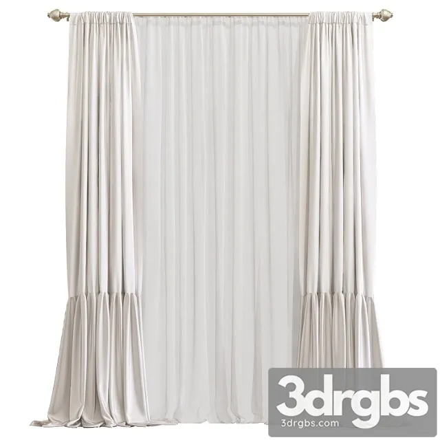 Curtain 842 3D Model Download