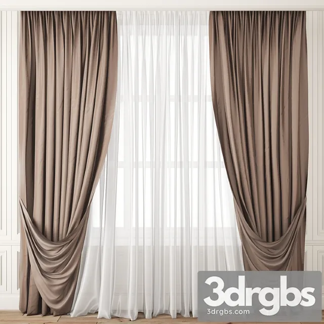 Curtain 85 3D Model Download
