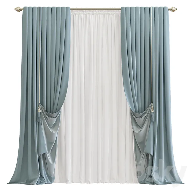 Curtain 855 3D Model