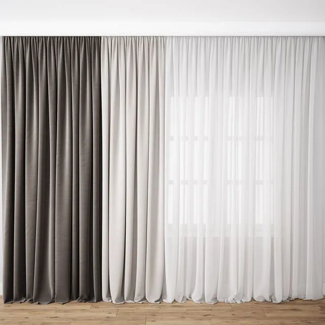 Curtain 86 3D Model