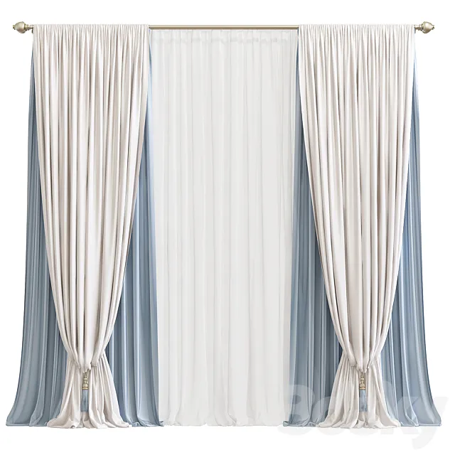 Curtain 860 3D Model